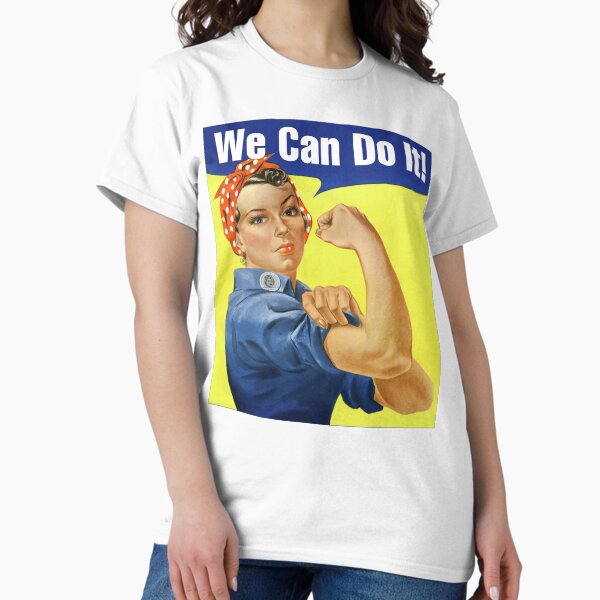 Item preview, We Can Do It T-Shirt designed and sold by Graphitti Squad.