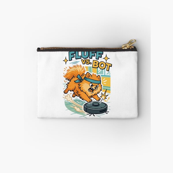 Item preview, Fluff vs. Bot: Ninja Pomeranian Showdown designed and sold by WildlifeInc.