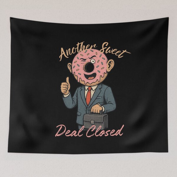 Item preview, Donut Deal: Corporate Glaze Madness designed and sold by Design_Your_Day.
