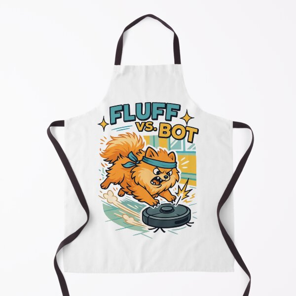 Item preview, Fluff vs. Bot: Ninja Pomeranian Showdown designed and sold by WildlifeInc.