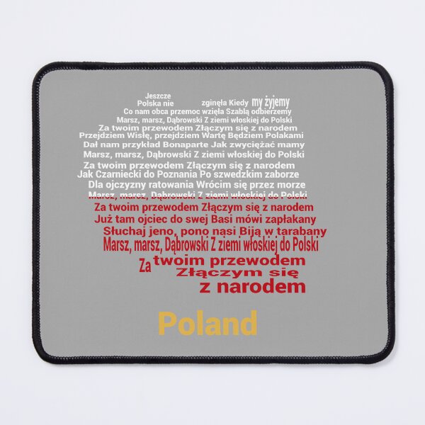 Item preview, Poland Anthem Flag and Map – Patriotic Artistic Design designed and sold by JR78.