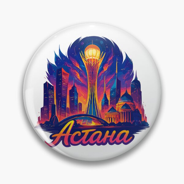 Item preview, Astana capital Kazakhstan cool gift designed and sold by Pineapple-Tree.