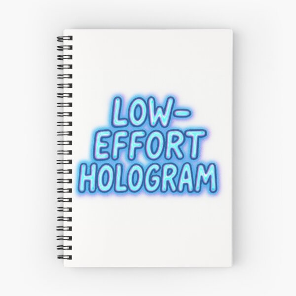Item preview, Low-Effort Hologram designed and sold by Owcomm.