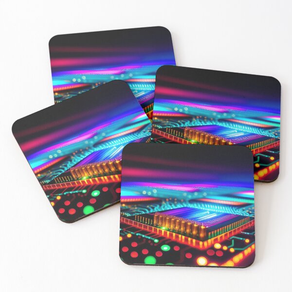 Item preview, Digital Circuits Abstract Art designed and sold by Esterlane.