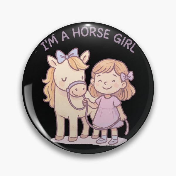 Item preview, I'm A Horse Girl Riding Girl Pony designed and sold by LuminOrb.