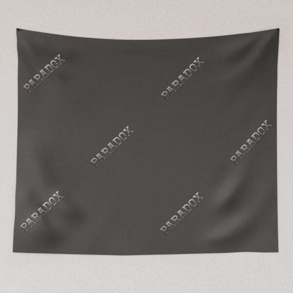Item preview, Industrial Style ‘Paradox’ Vintage Metallic Typography designed and sold by trepiu.