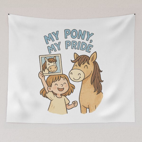 Item preview, My Pony My Pride Funny Horse Saying designed and sold by LuminOrb.