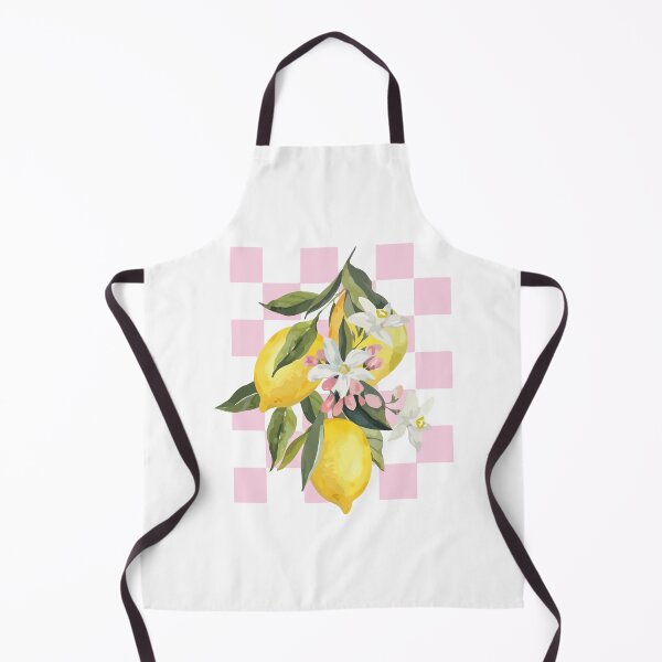 Item preview, Lemon Blossom Pastel Gingham Art designed and sold by artistcamellia.