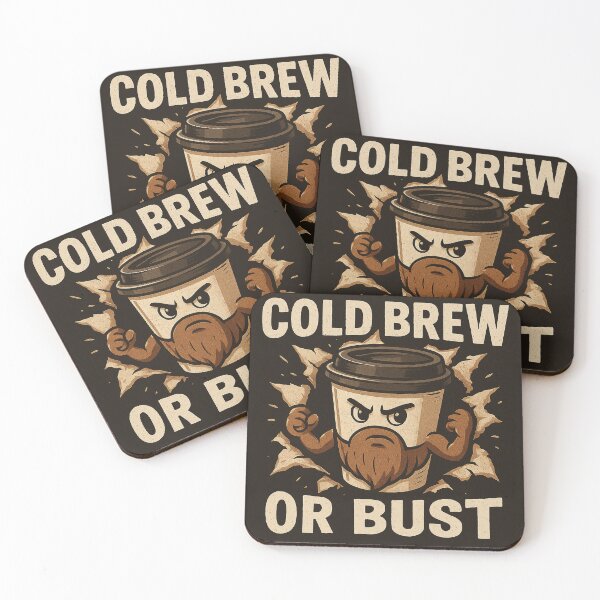 Item preview, Cold Brew Hero – Estilo con Cafeína designed and sold by BistreaDesign.
