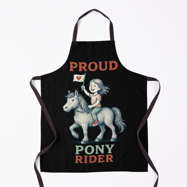 Item preview, Proud Pony Rider Horses Girls Riding designed and sold by LuminOrb.