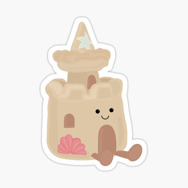 Aperçu de l'œuvre Adorable peluche château de sable créée et vendue par lo.design.co.