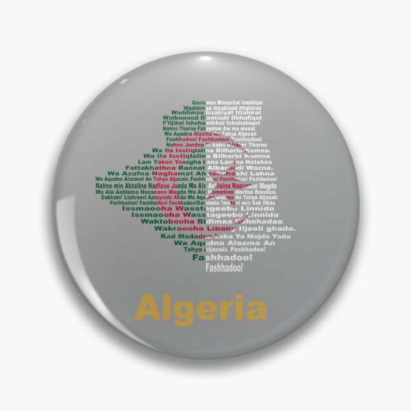 Item preview, Algeria Anthem Flag and Map – Bold Patriotic Design designed and sold by JR78.