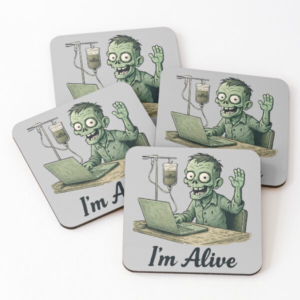 Item preview, Zombie - I'm Alive designed and sold by NightTimeJ.