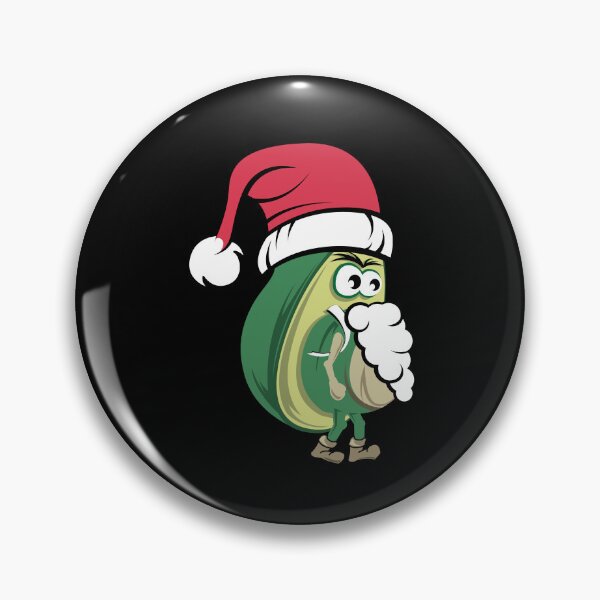 Item preview, Santa Claus Avocado with beard and hat designed and sold by AndreMi.