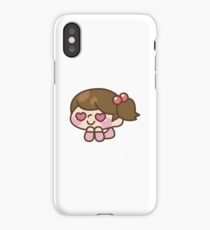 Girl in Love iPhone Case