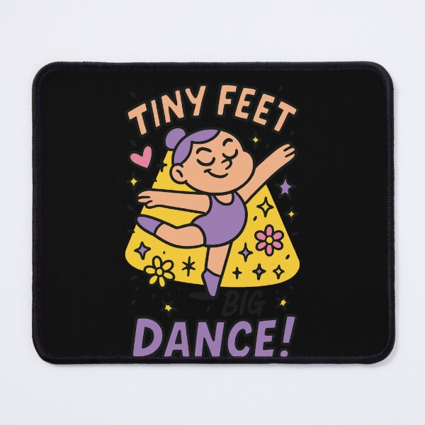 Item preview, Tiny Feet Big Dance Ballet Dancing Girls designed and sold by LuminOrb.
