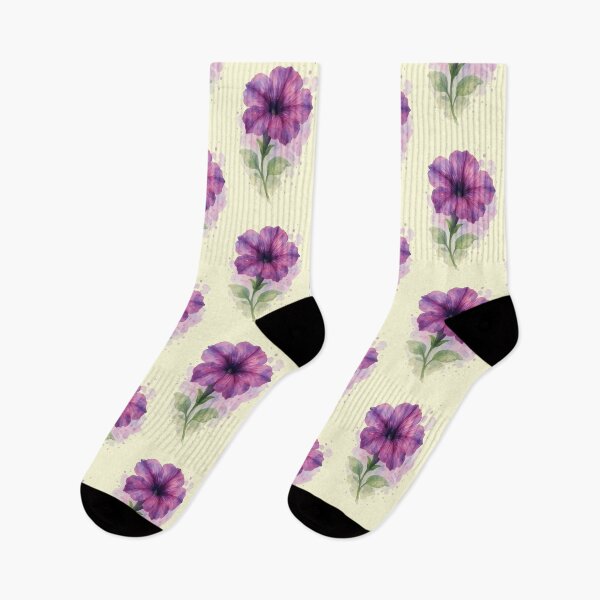 Item preview, Watercolor Petunia designed and sold by Loavesofcats.