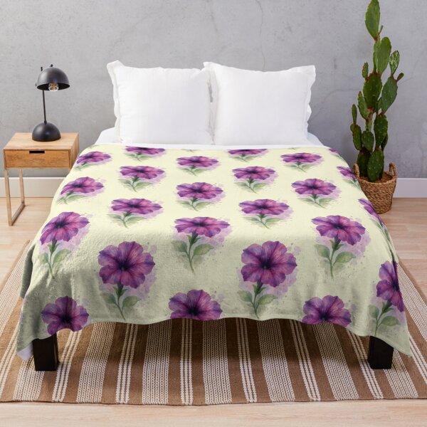Item preview, Watercolor Petunia designed and sold by Loavesofcats.