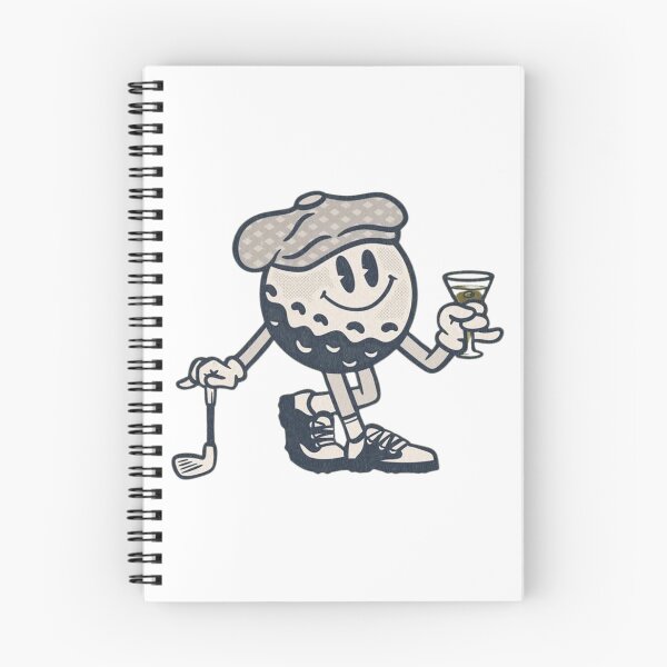 Item preview, Golf Ball Head Character – Retro Weird Vibes designed and sold by mikoscha.