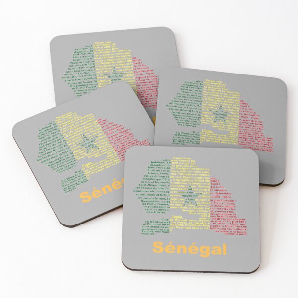 Item preview, Senegal Anthem Flag and Map – African Heritage Design designed and sold by JR78.