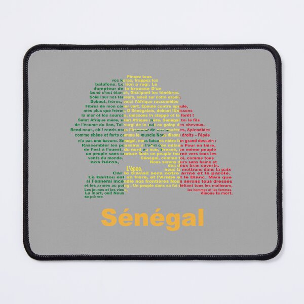 Item preview, Senegal Anthem Flag and Map – African Heritage Design designed and sold by JR78.