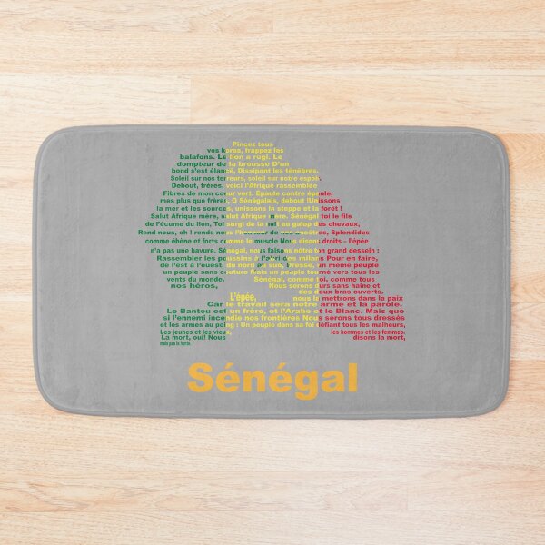 Item preview, Senegal Anthem Flag and Map – African Heritage Design designed and sold by JR78.