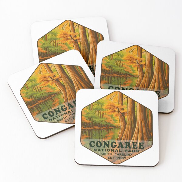 Item preview, Congaree National Park South Carolina Retro Sticker designed and sold by Ismeal Von.