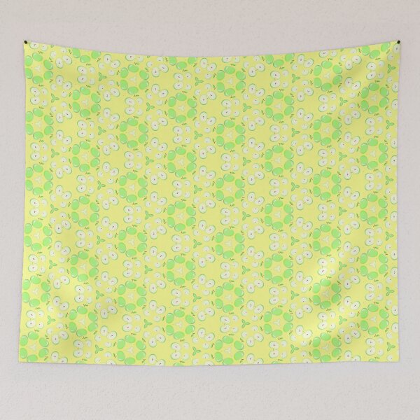 Item preview, fruit apples vector texture seamless colorful repeat pattern designed and sold by Abrahamjrnd.