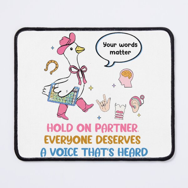 Item preview, Everyone Deserves a Voice AAC Goose - Appreciation Gifts for SLP SLPA Speech Therapy designed and sold by minlik.