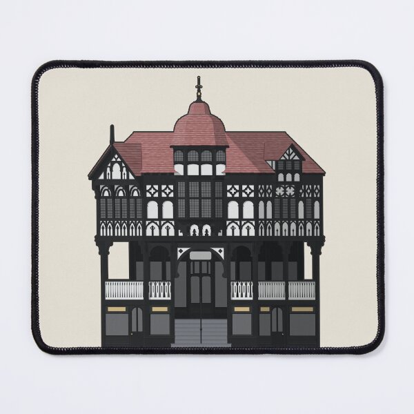 Item preview, Chester Rows Architectural Illustration (Outlined) designed and sold by archetype prints.