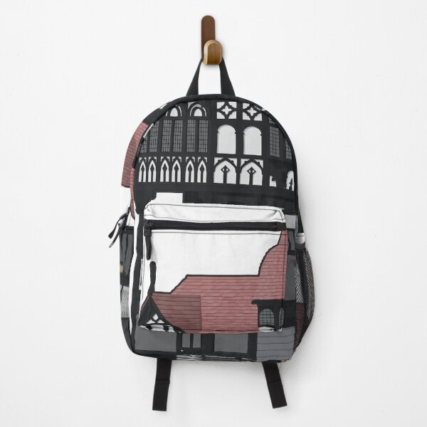Item preview, Chester Rows Architectural Illustration (Outlined) designed and sold by archetype prints.