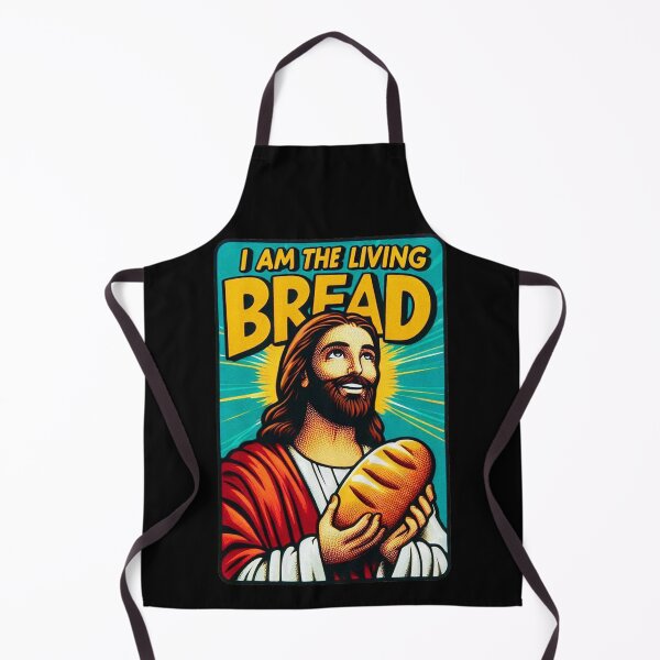 Item preview, John 6:51 I Am The Living Bread designed and sold by plushism.