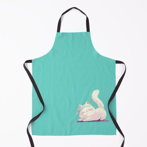 Item preview, Cute Yoga Cat – Playful & Peaceful Kitty Illustration designed and sold by Windy-market.