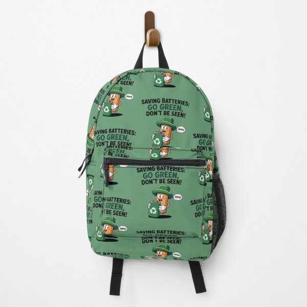 Item preview, Battery Recycling Eco-awareness Green Energy Funny Graphic designed and sold by SurrealArtSzysz.