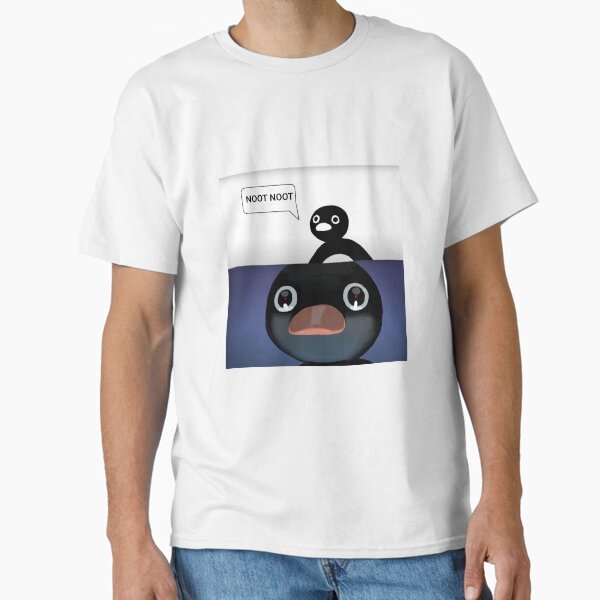 Vista previa del artículo con la obra «Pingu Noot Noot», diseñado y vendido por VibeCraftG.