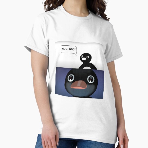 Vista previa del artículo con la obra «Pingu Noot Noot», diseñado y vendido por VibeCraftG.