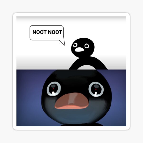 Vista previa del artículo con la obra «Pingu Noot Noot», diseñado y vendido por VibeCraftG.