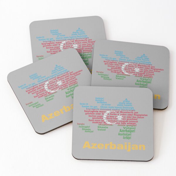 Item preview, Azerbaijan Anthem Flag and Map – Cultural Pride Design designed and sold by JR78.