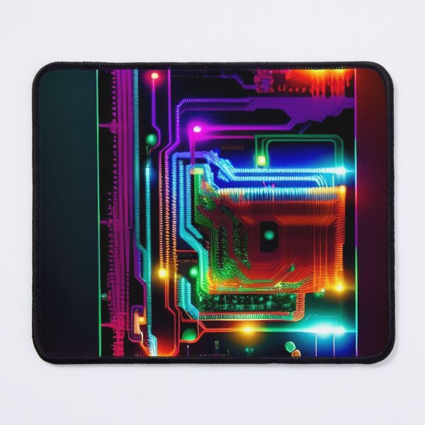 Item preview, Computer Motherboard Abstract Art designed and sold by Esterlane.