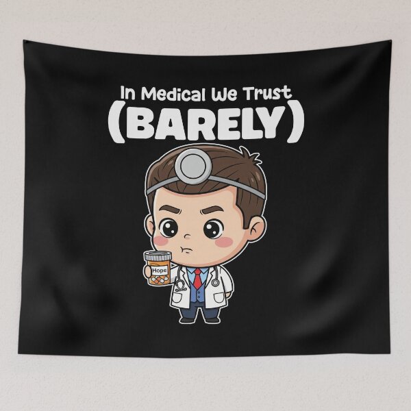 Item preview, IN MEDICAL WE TRUST - DOCTOR GIFT designed and sold by KEF Custom.