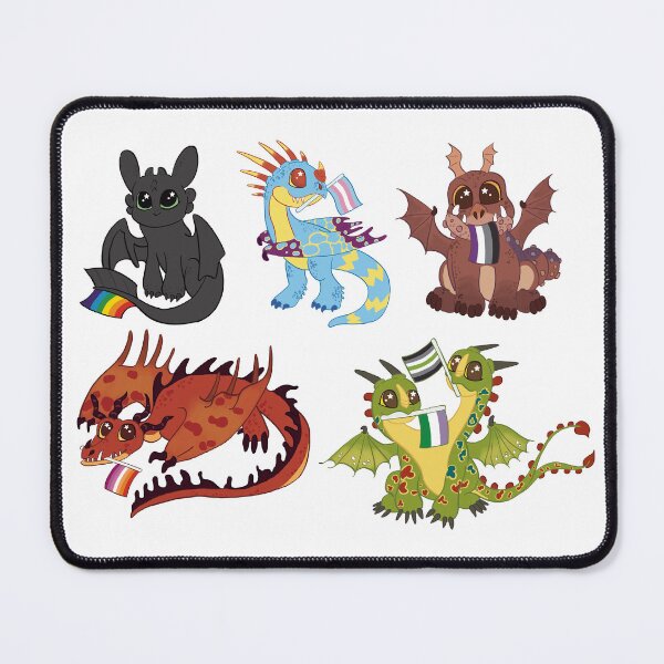 Item preview, Pride Dragons designed and sold by Solika O'Neill.