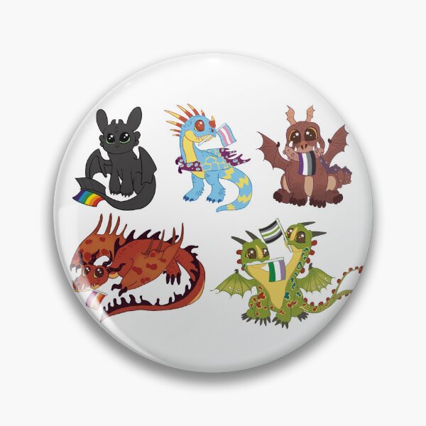 Item preview, Pride Dragons designed and sold by Solika O'Neill.