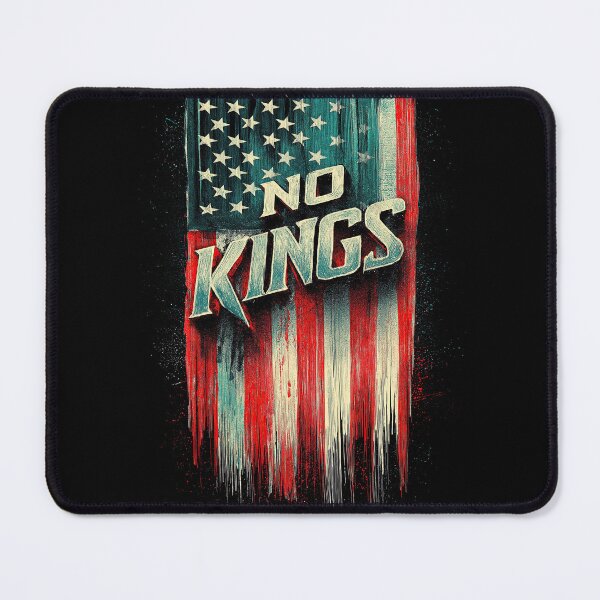 Item preview, NO KINGS American Flag  designed and sold by blackdogshop.