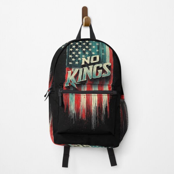 Item preview, NO KINGS American Flag designed and sold by blackdogshop.