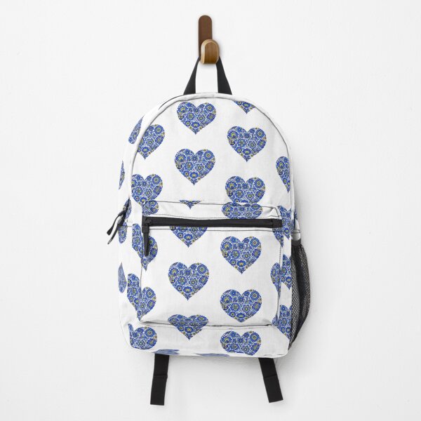 Item preview, Ukrainian heart floral design in Petrykivka style designed and sold by leilazarus.