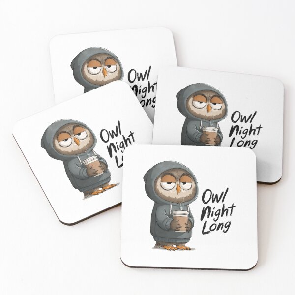 Item preview, Funny meme - Owl Night Long Drowsy designed and sold by hamishby.