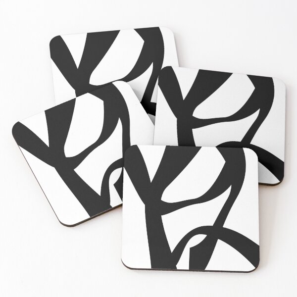 Item preview, Minimalist Black and White Abstract Art designed and sold by studioart.