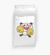 Kawaii Cheering Panda Duvet Cover