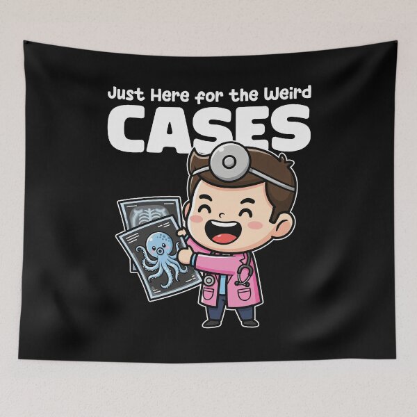 Item preview, JUST HERE FOR THE WEIRD CASES - DOCTOR GIFT designed and sold by KEF Custom.