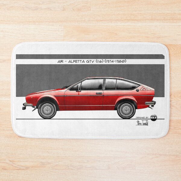 Item preview, Azaziel Original Series - Drawing of AR - Alfetta Gtv (116) in Rosso Alfa designed and sold by Azaziel.